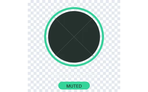 Muted State Avatar Ring template preview