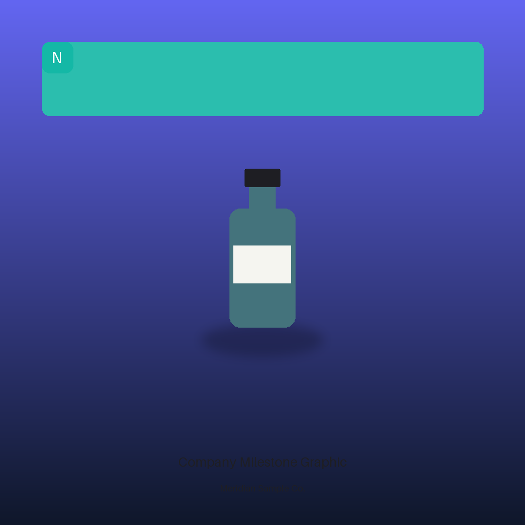 Company Milestone Graphic variant 1