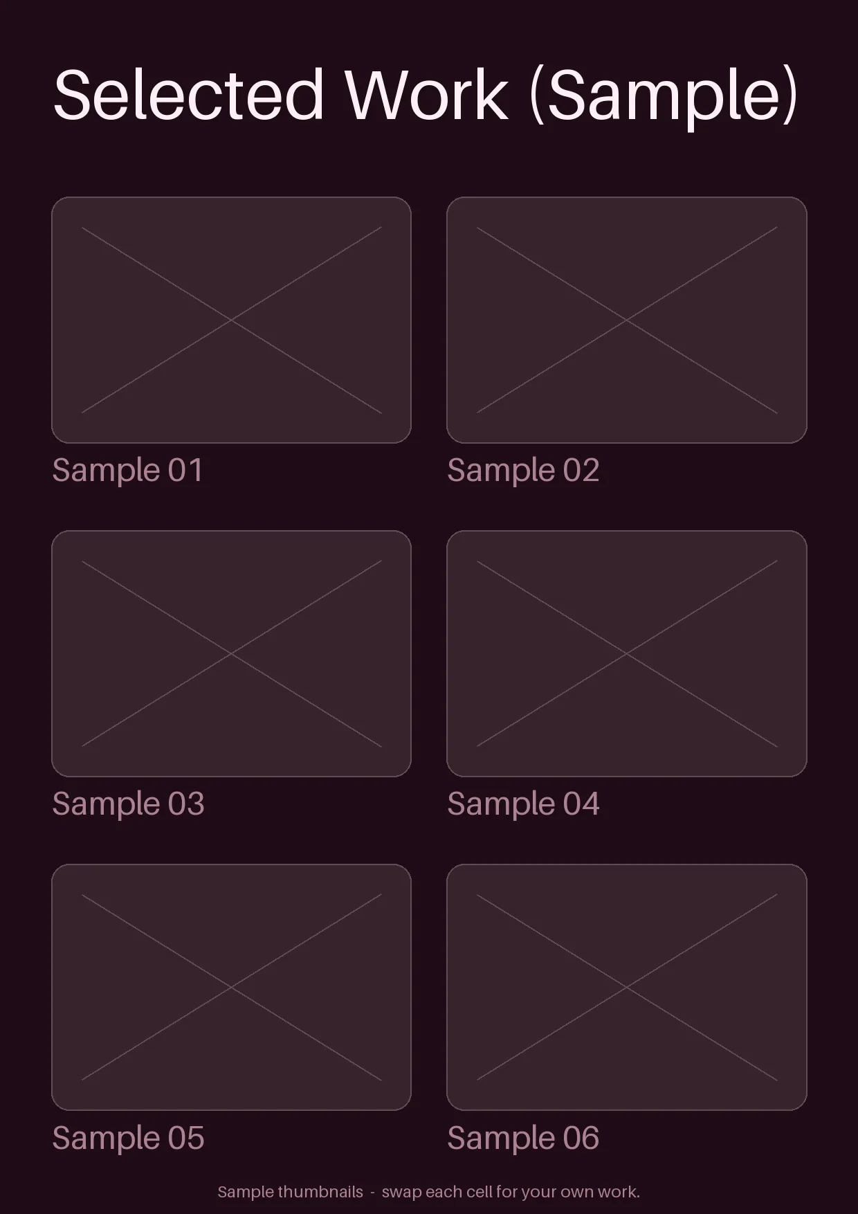 Project Proof Sheet variant 2