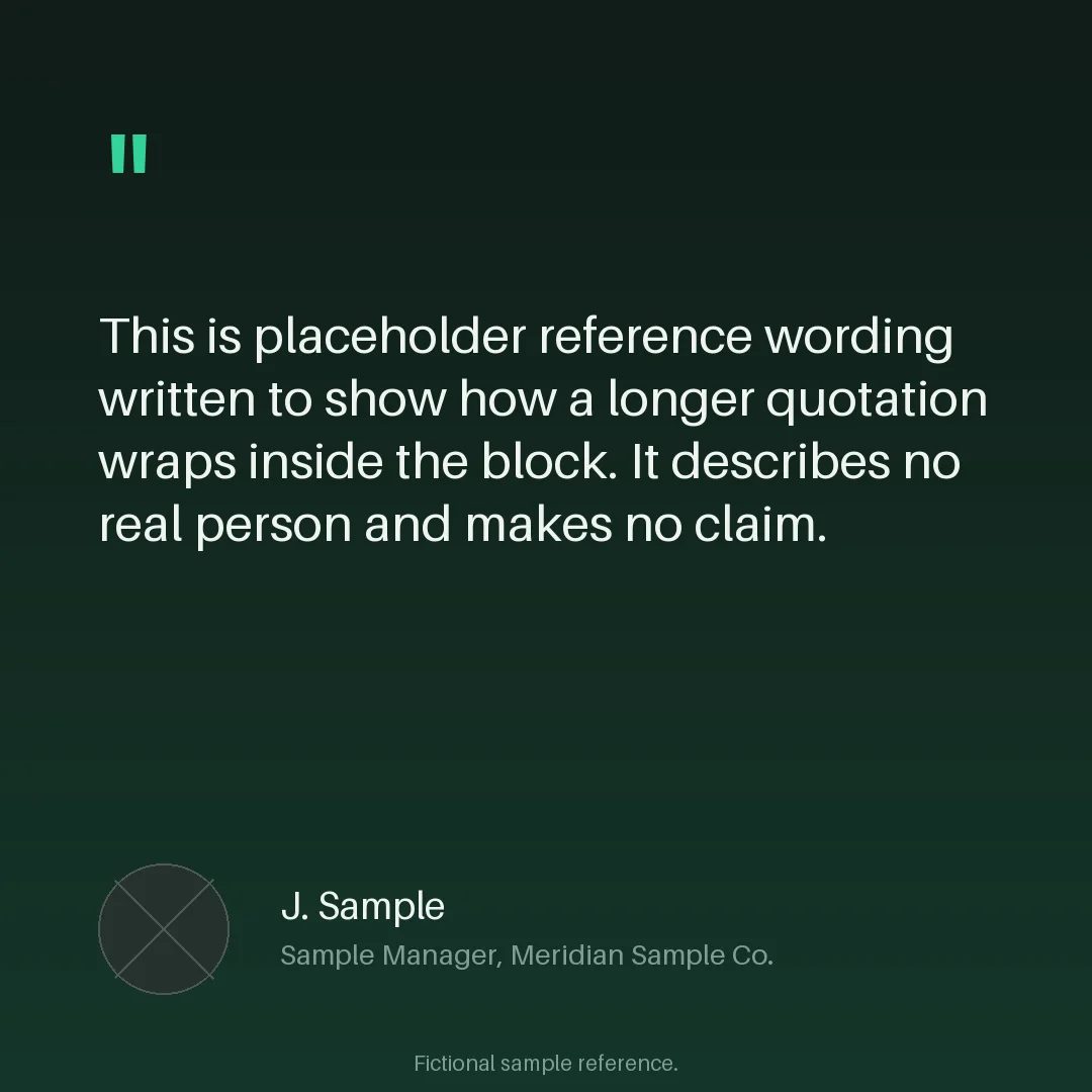 Reference Quote Card variant 1