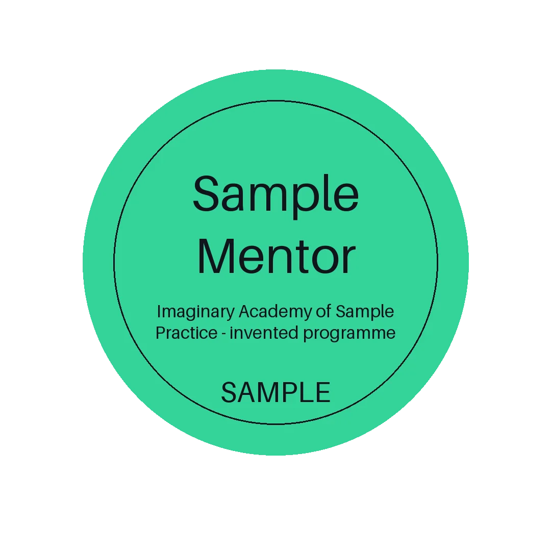 Mentor Recognition Badge variant 1