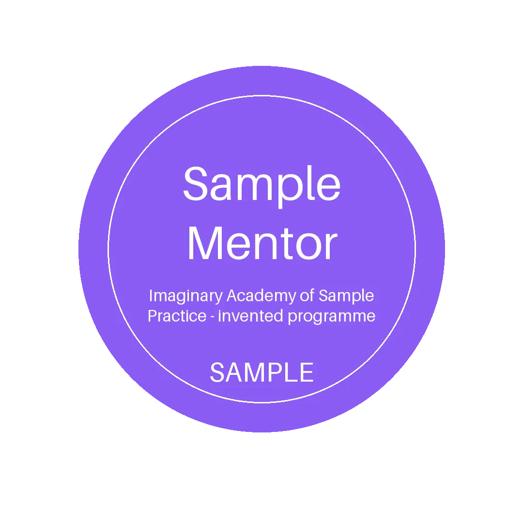 Mentor Recognition Badge variant 2