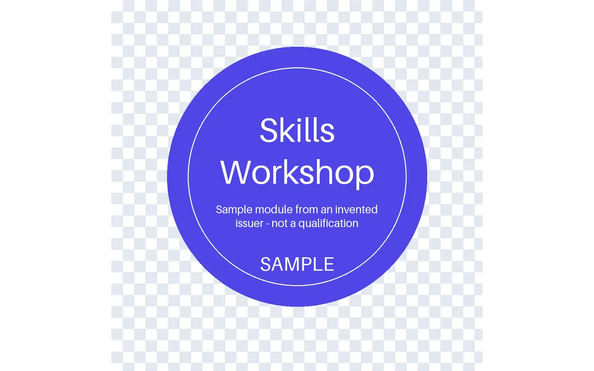 Workshop Skills Badge detail preview