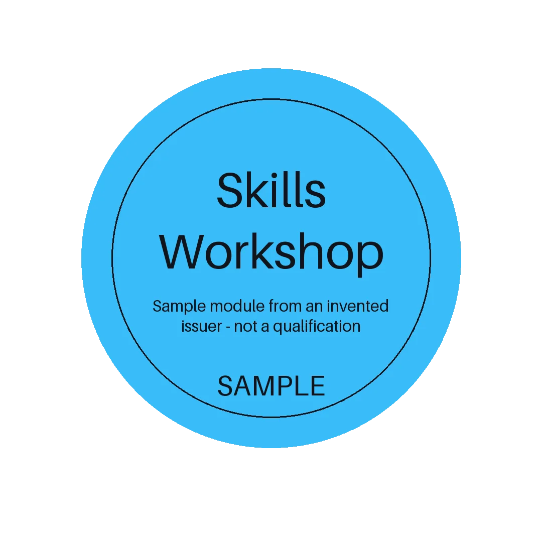 Workshop Skills Badge variant 1