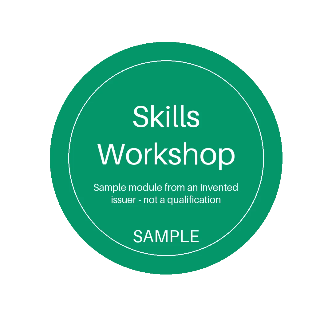 Workshop Skills Badge variant 2