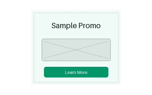 Channel Promo Display Unit template preview