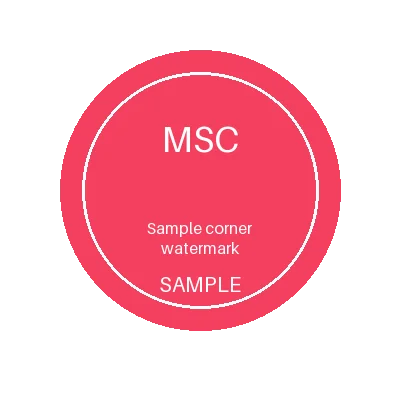 Corner Watermark Badge variant 1
