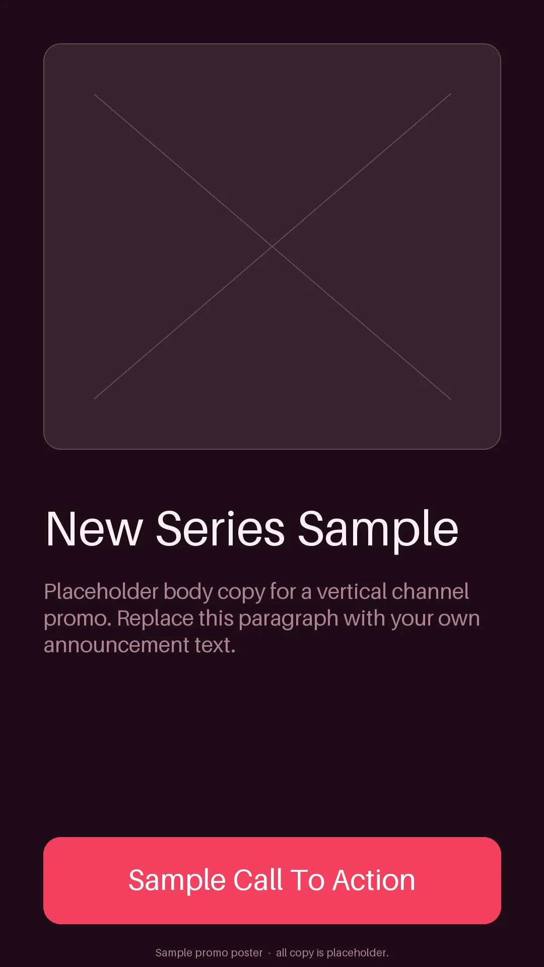 Vertical Promo Poster variant 2