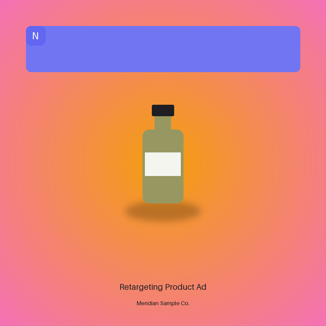 Retargeting Product Ad variant 2