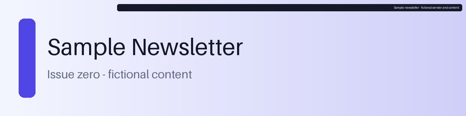 Email Header Strip canonical preview