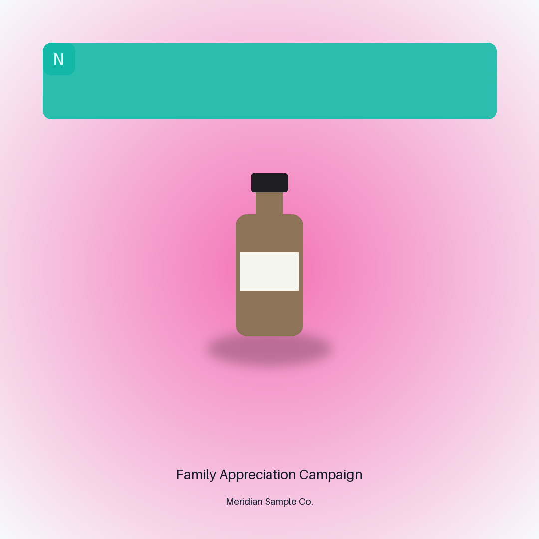 Family Appreciation Campaign variant 3
