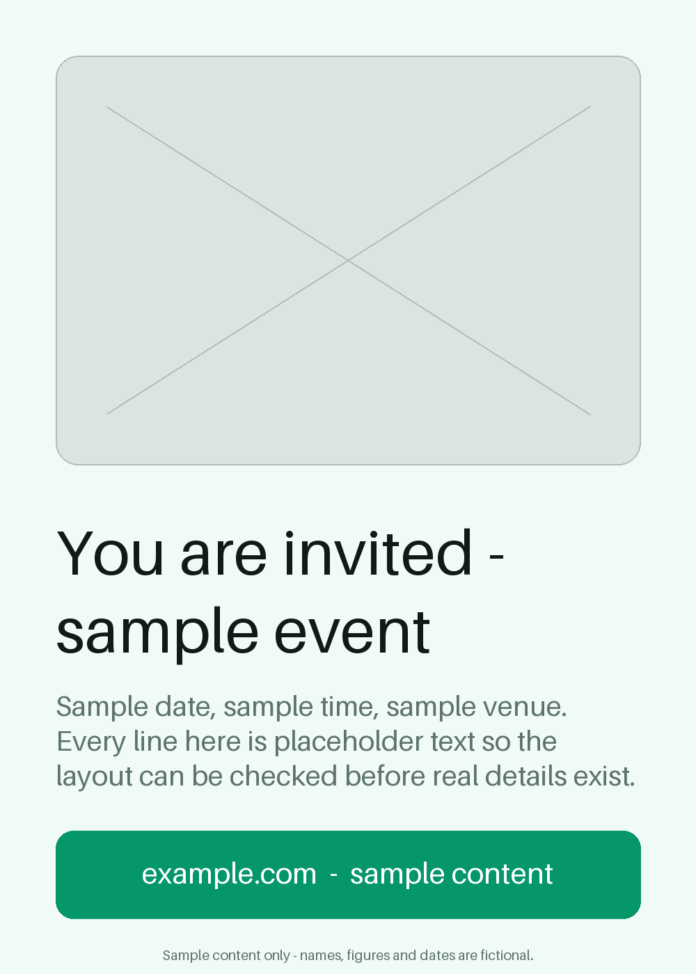 Invitation Poster canonical preview