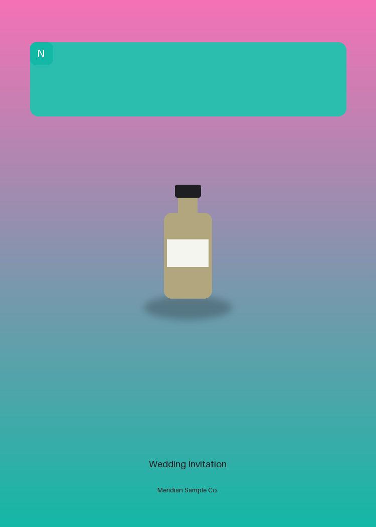 Wedding Invitation variant 2