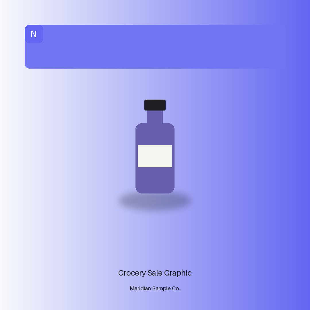 Grocery Sale Graphic variant 2