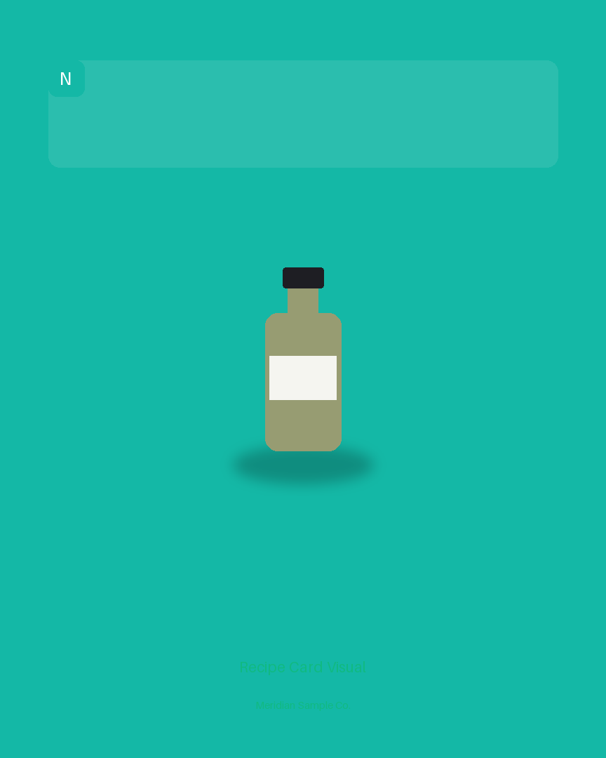 Recipe Card Visual variant 3