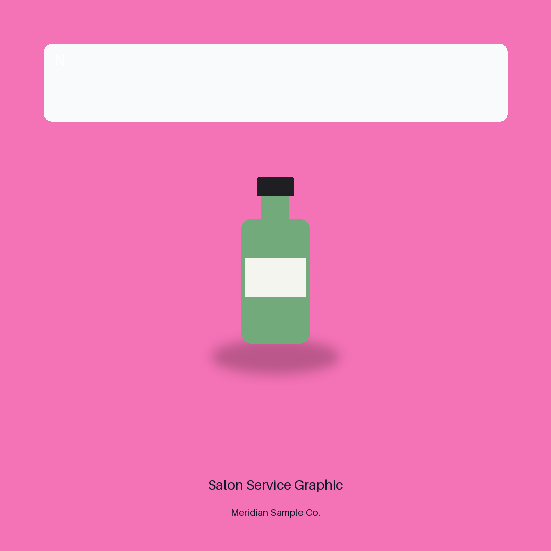 Salon Service Graphic variant 2