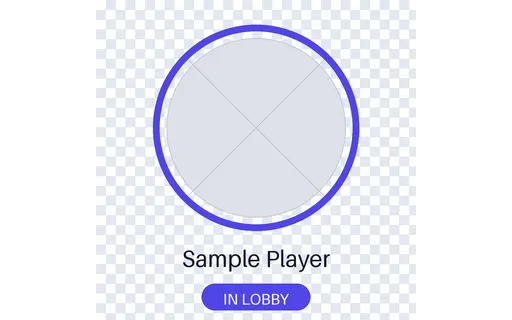 Player Status Card template preview
