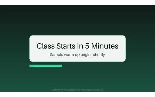 Class Starting Soon Card template preview
