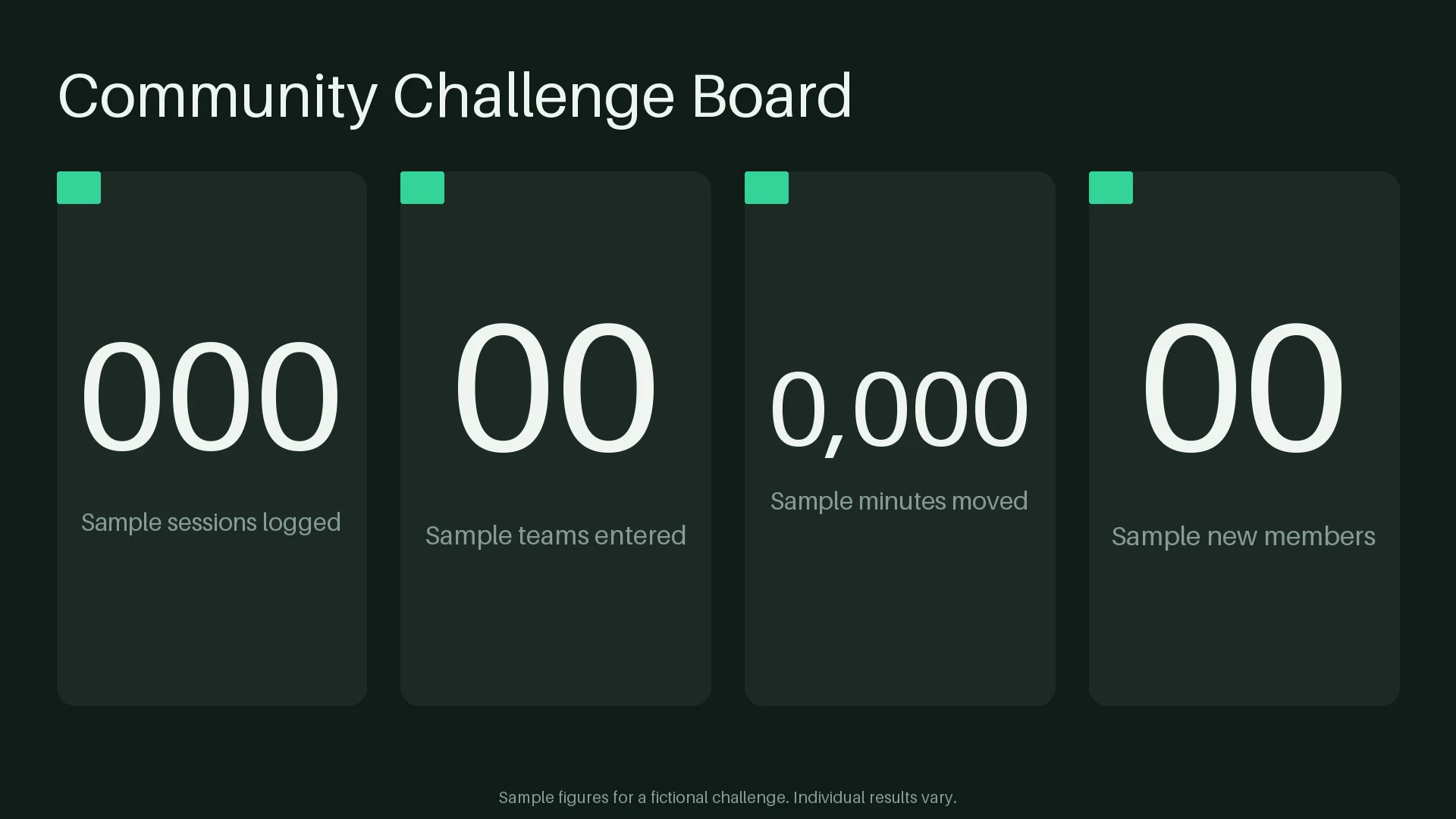 Community Challenge Board variant 1