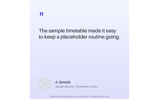 Member Story Quote Card template preview