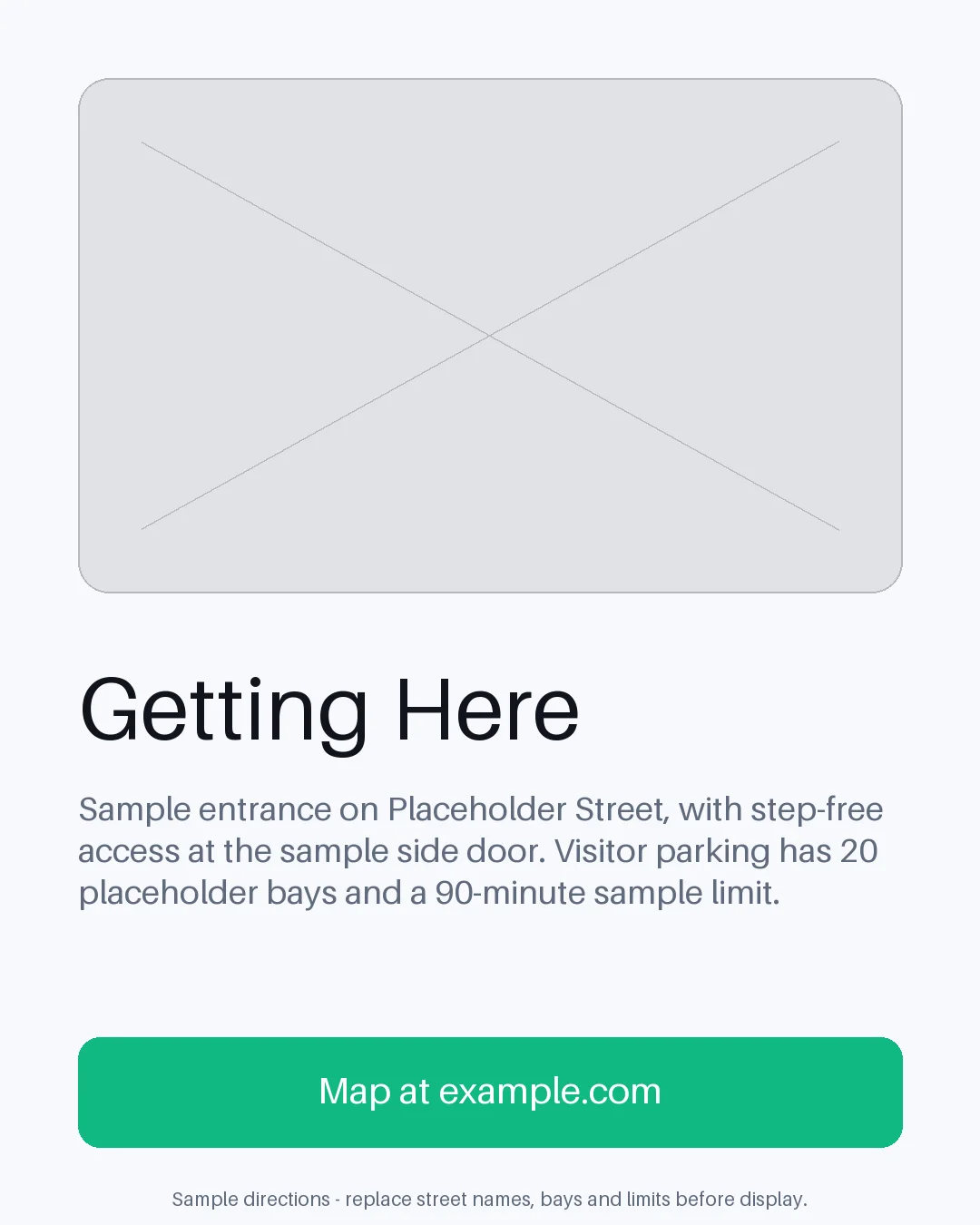 Getting Here And Parking variant 1