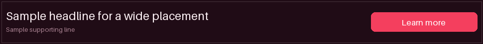 Large Leaderboard Ad canonical preview