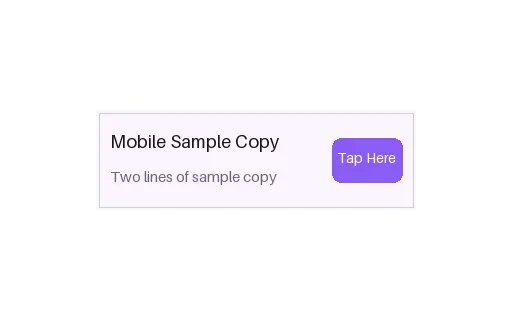 Large Mobile Banner template preview