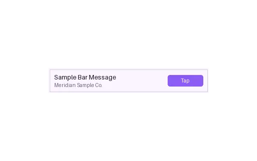 Mobile Leaderboard Ad template preview