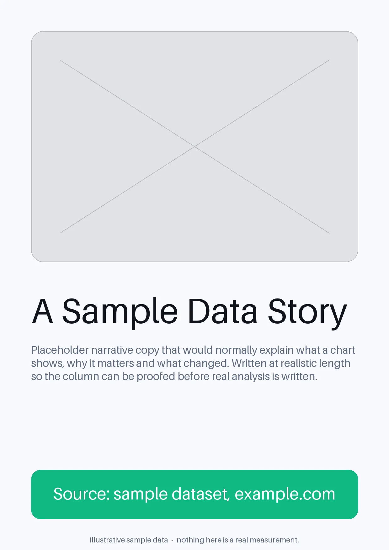 Data Story Poster variant 2