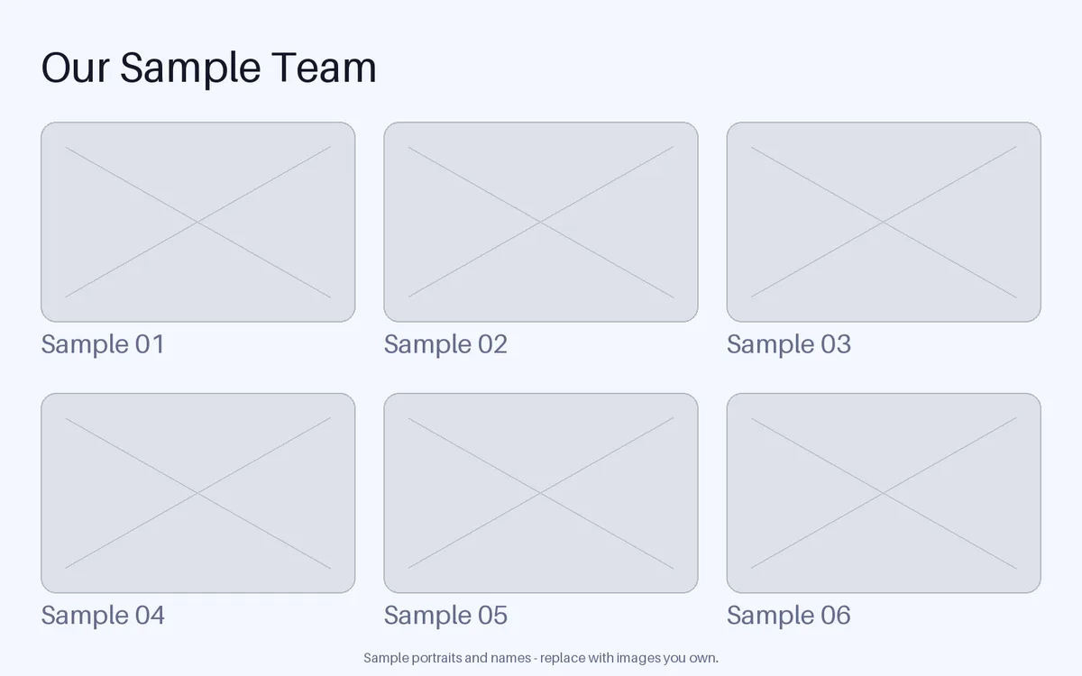 Adviser Team Grid detail preview