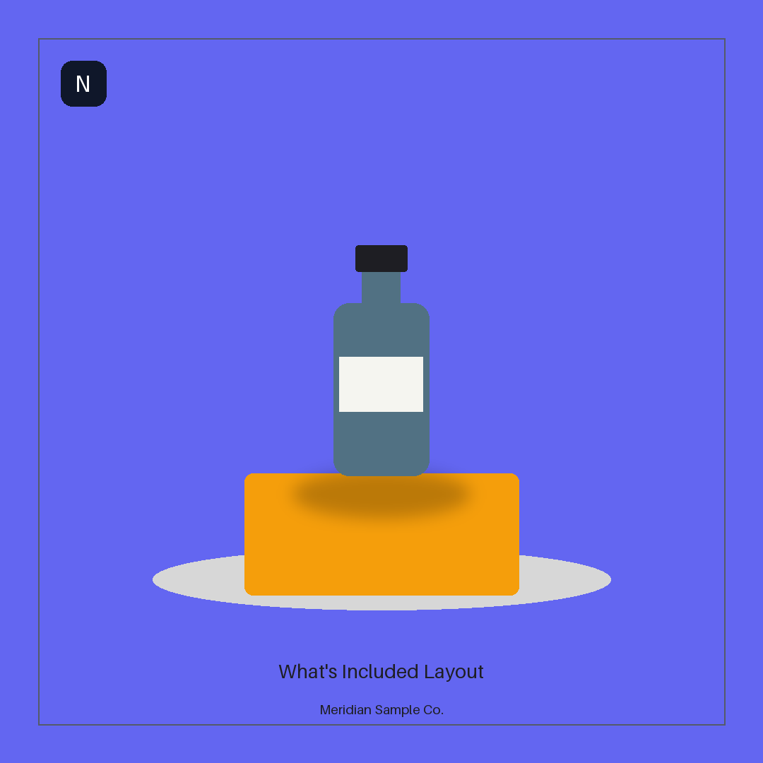 What's Included Layout variant 1