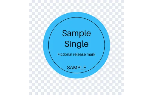 Single Artwork Badge template preview