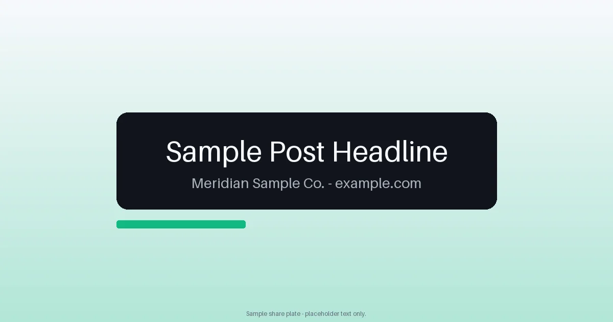 Article Share Plate variant 2