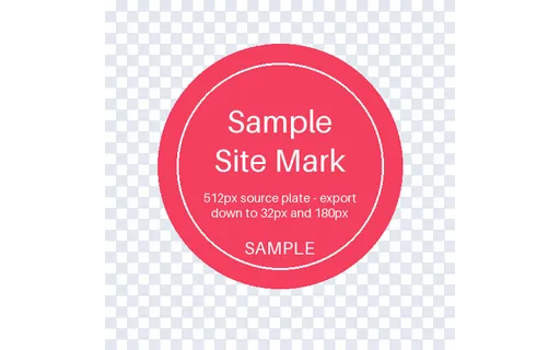 Favicon Source Plate template preview