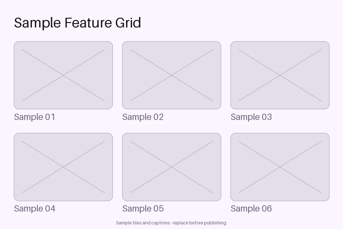 Feature Grid Module variant 2
