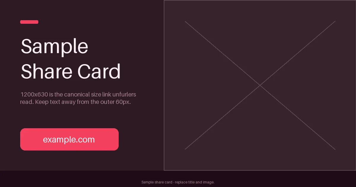 Link Share Card variant 2