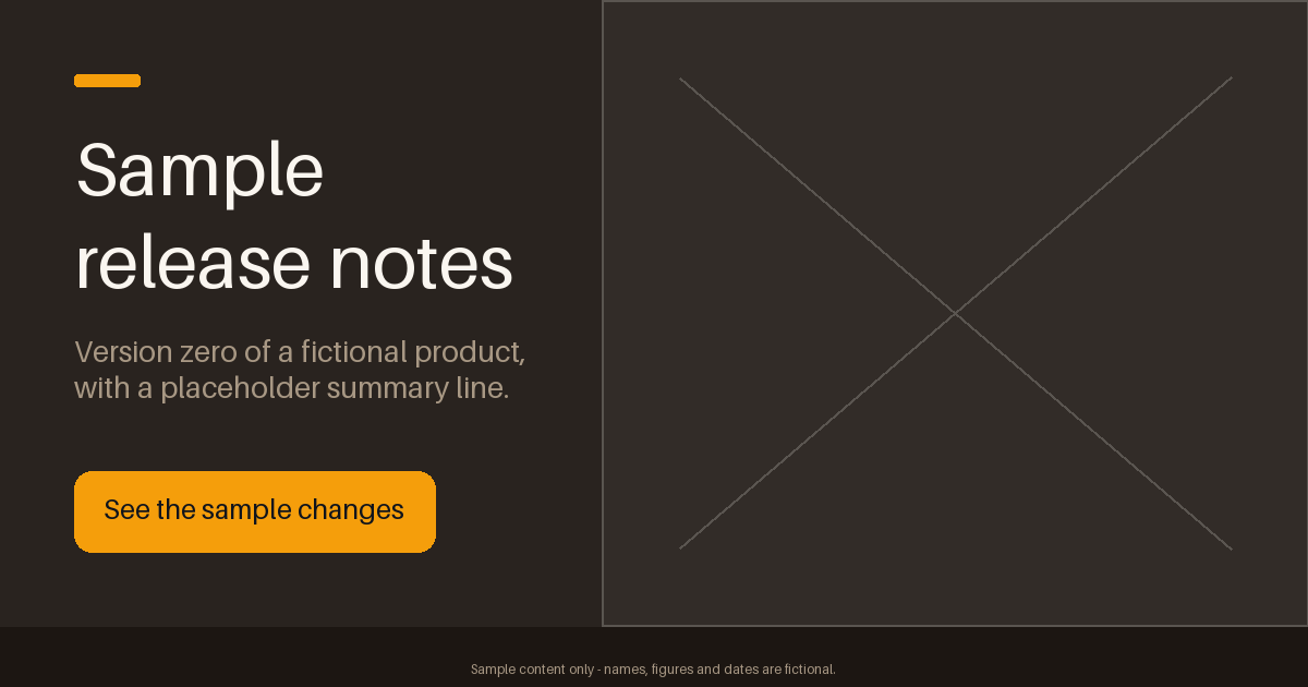 Release Note Share Card canonical preview
