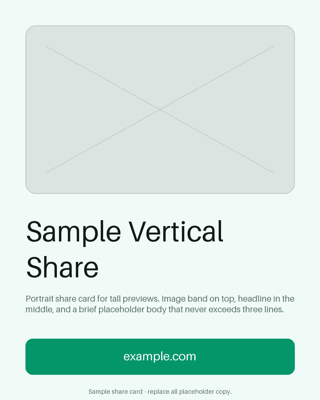 Vertical Share Card variant 2
