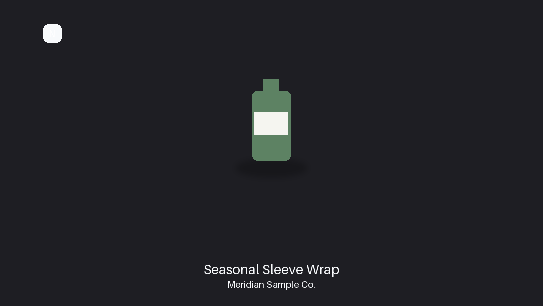 Seasonal Sleeve Wrap variant 1