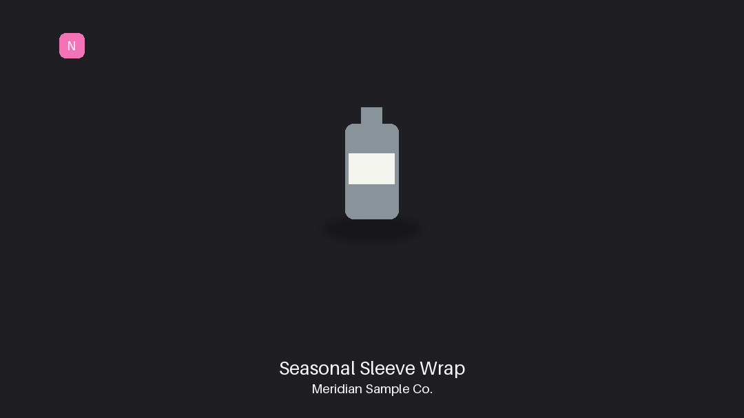 Seasonal Sleeve Wrap variant 3