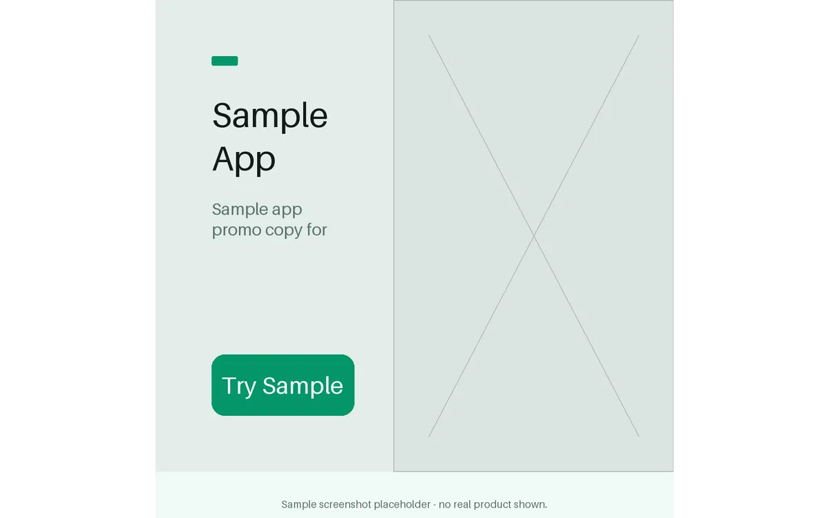 App Install Promo detail preview