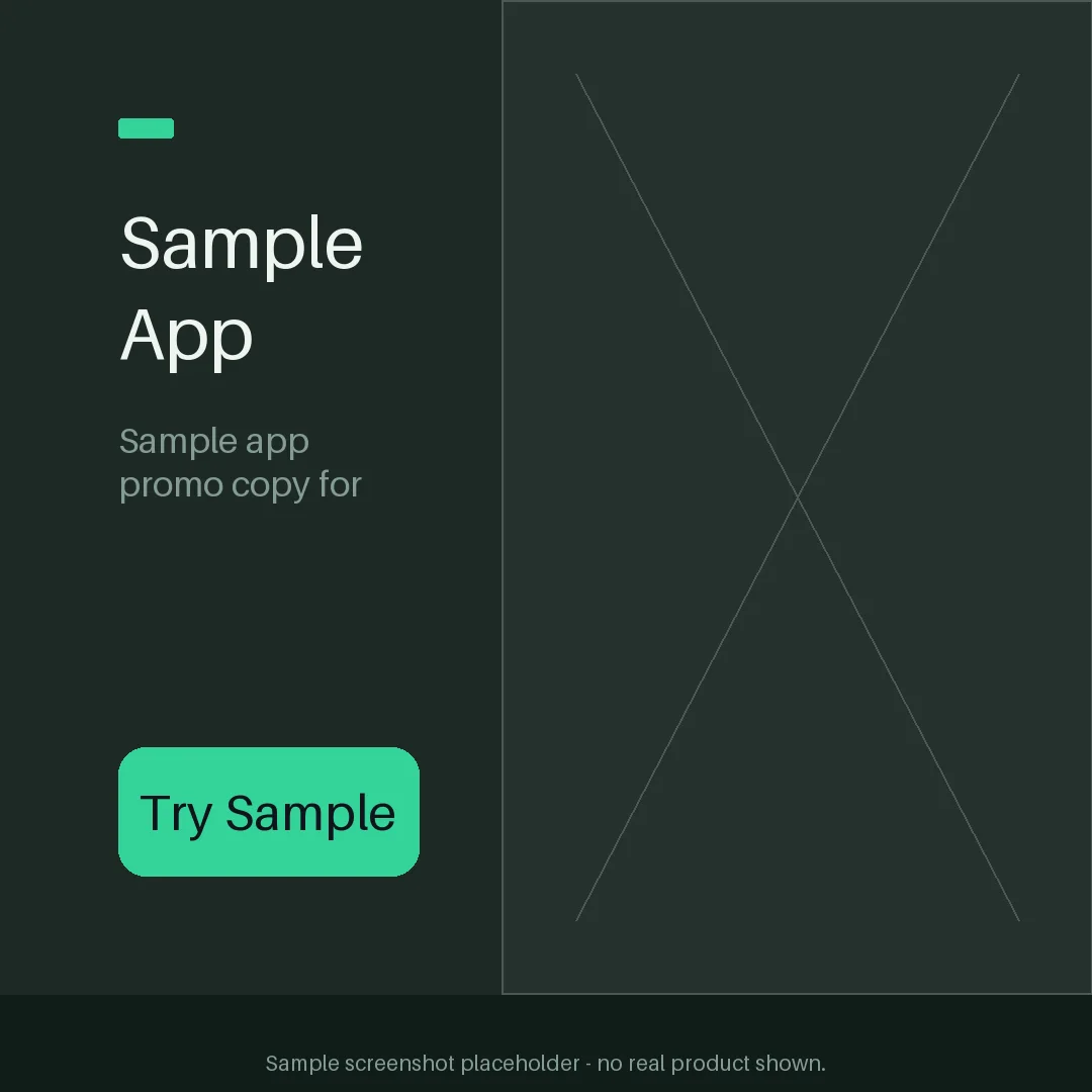 App Install Promo variant 1