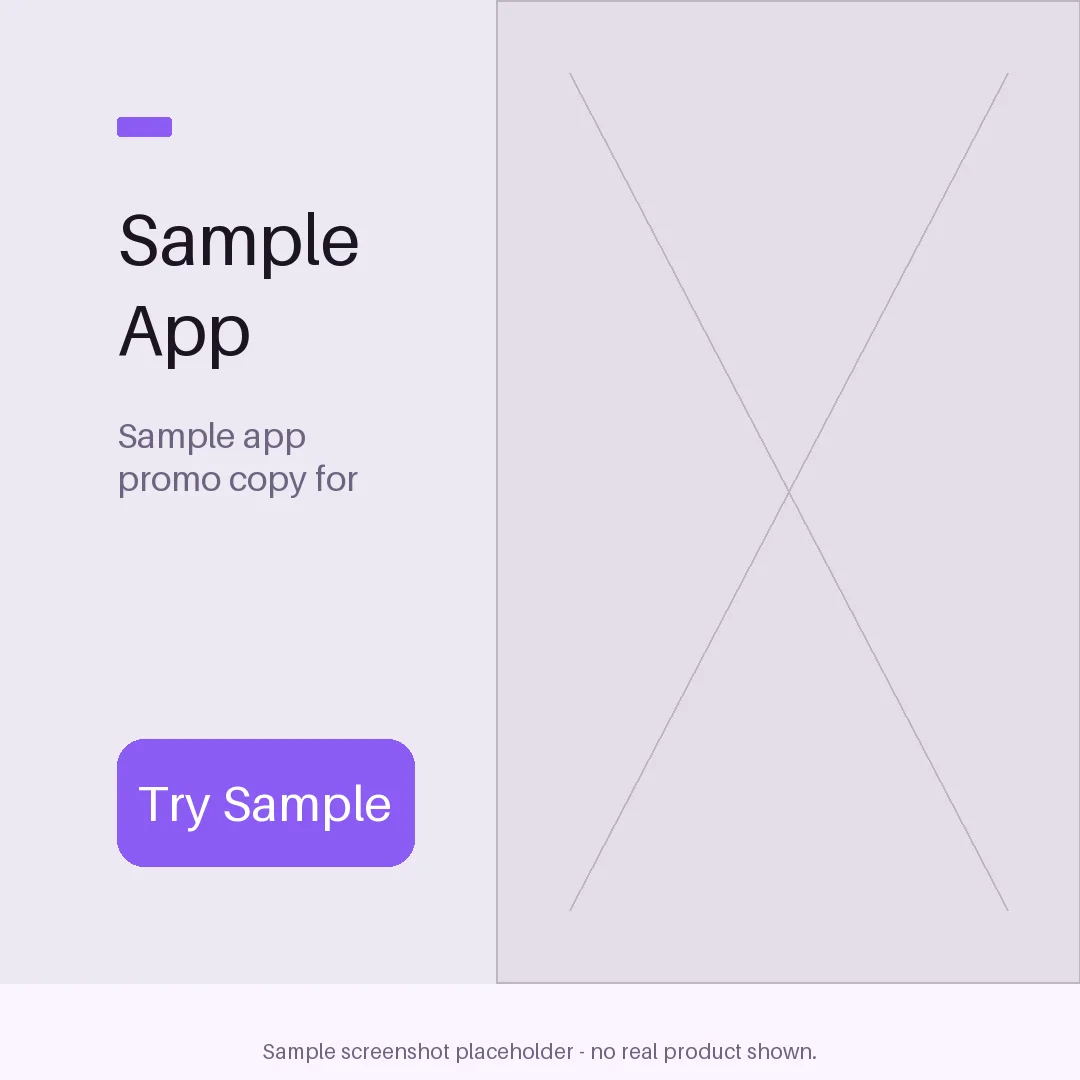 App Install Promo variant 2