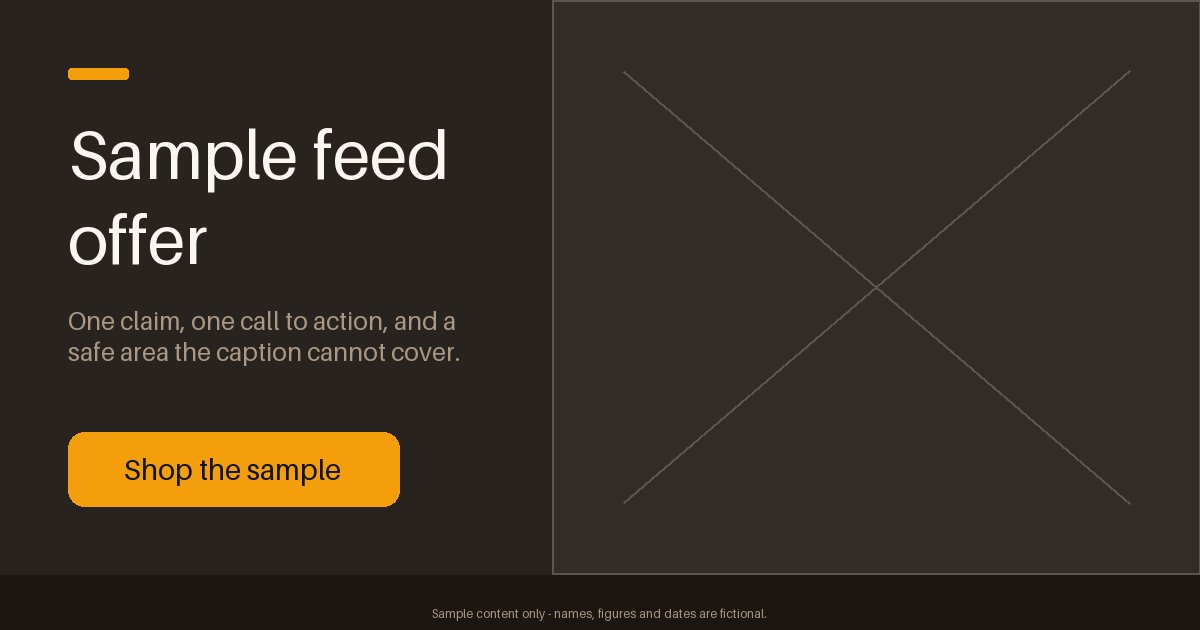 Feed Offer Hero canonical preview