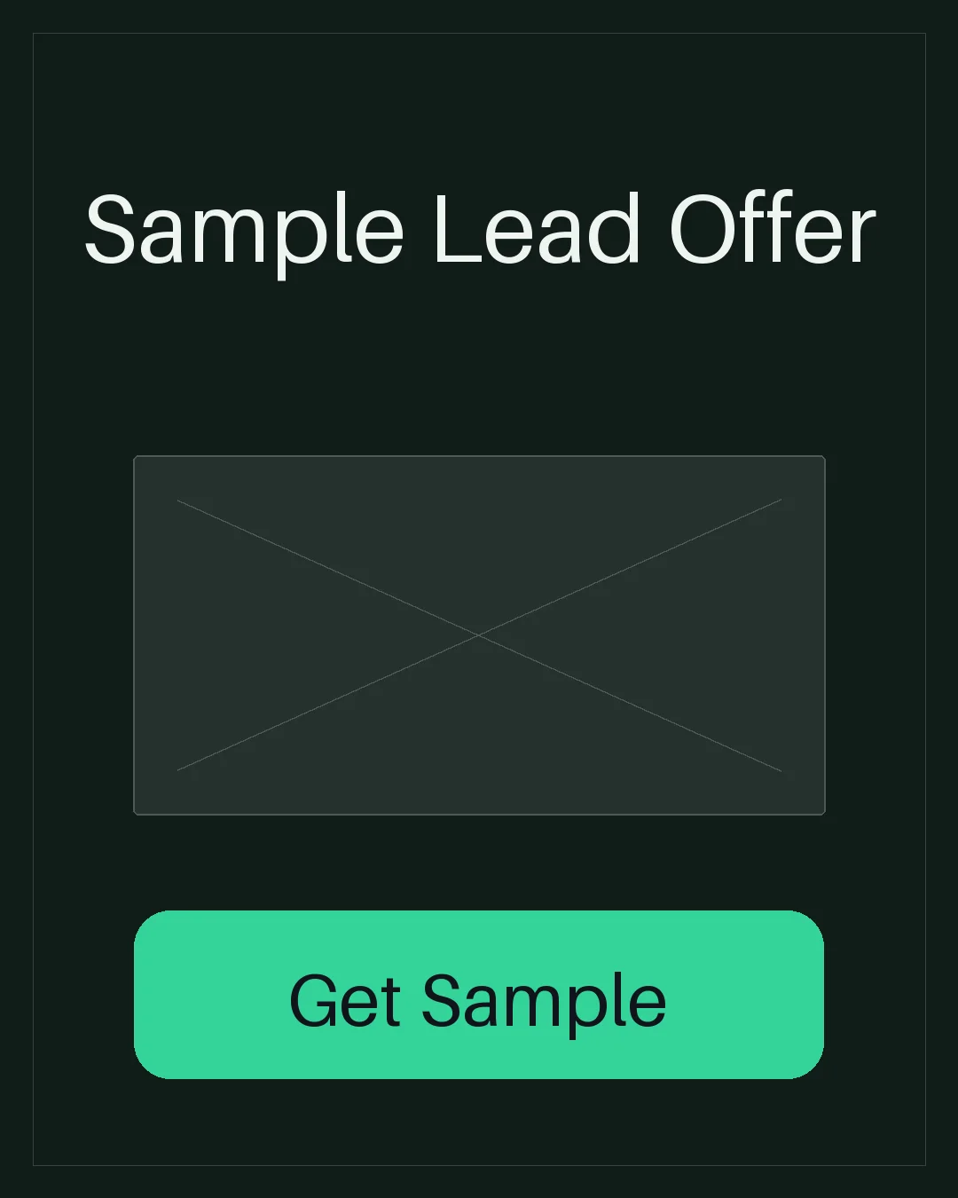 Lead Capture Promo Card variant 1
