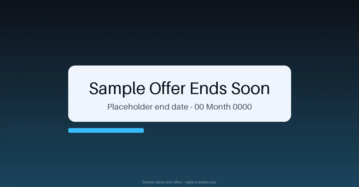 Offer Countdown Plate variant 1
