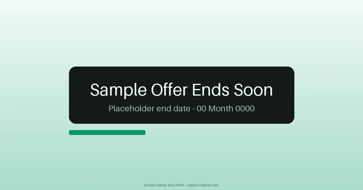 Offer Countdown Plate variant 2