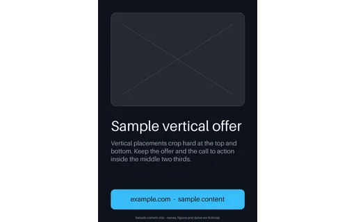 Offer Poster Vertical template preview