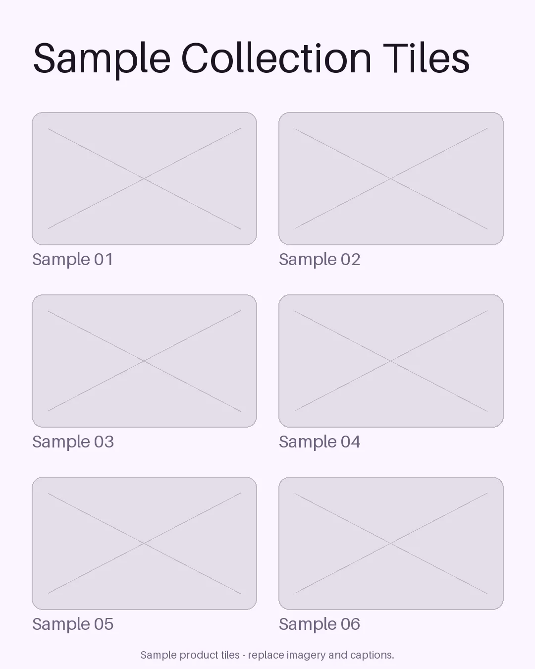 Vertical Carousel Tiles variant 1