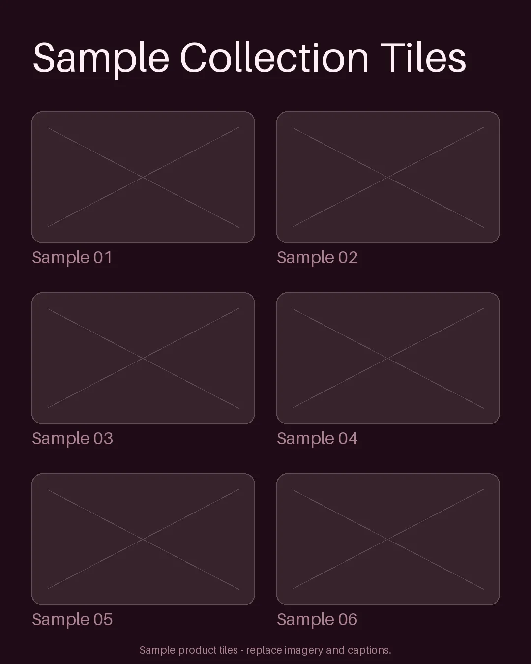 Vertical Carousel Tiles variant 2